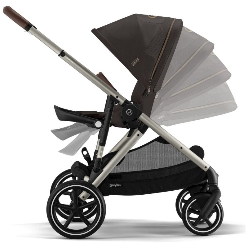 Poussette citadine Gazelle S Chocolate Brown Cybex Produit 4
