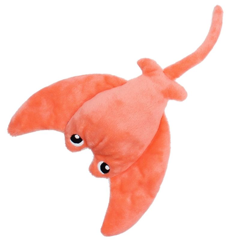 Peluche géante Mantalou la raie manta et son bébé Corail (67 cm) Les Déglingos Produit 5