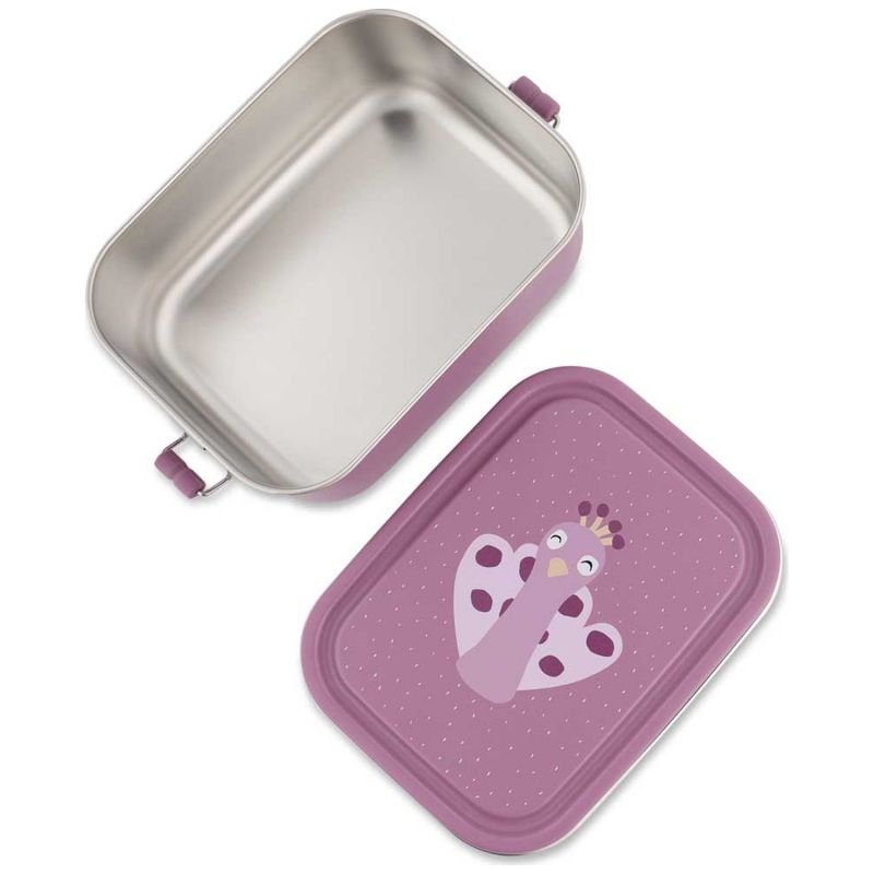 Petite lunch box Mrs. Peacock (0,8 L) Trixie Produit ouvert 5