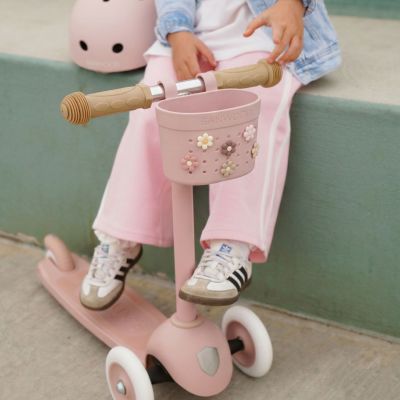 Pins pour panier de vélo Fleurs