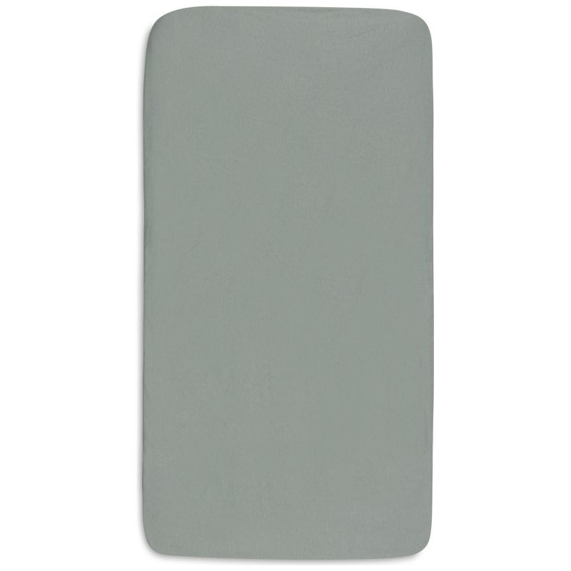 Lot de 2 draps housses en jersey Sea Green-Ivory (70 x 140 cm) Jollein Produit 5