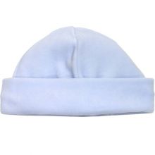 Bonnet de velours Liso bleu (taille naissance)  par Cambrass