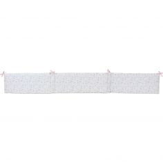 Tour de lit Rose et Lili (pour lits 60 x 120 ou 70 x 140 cm) - Trois Kilos Sept