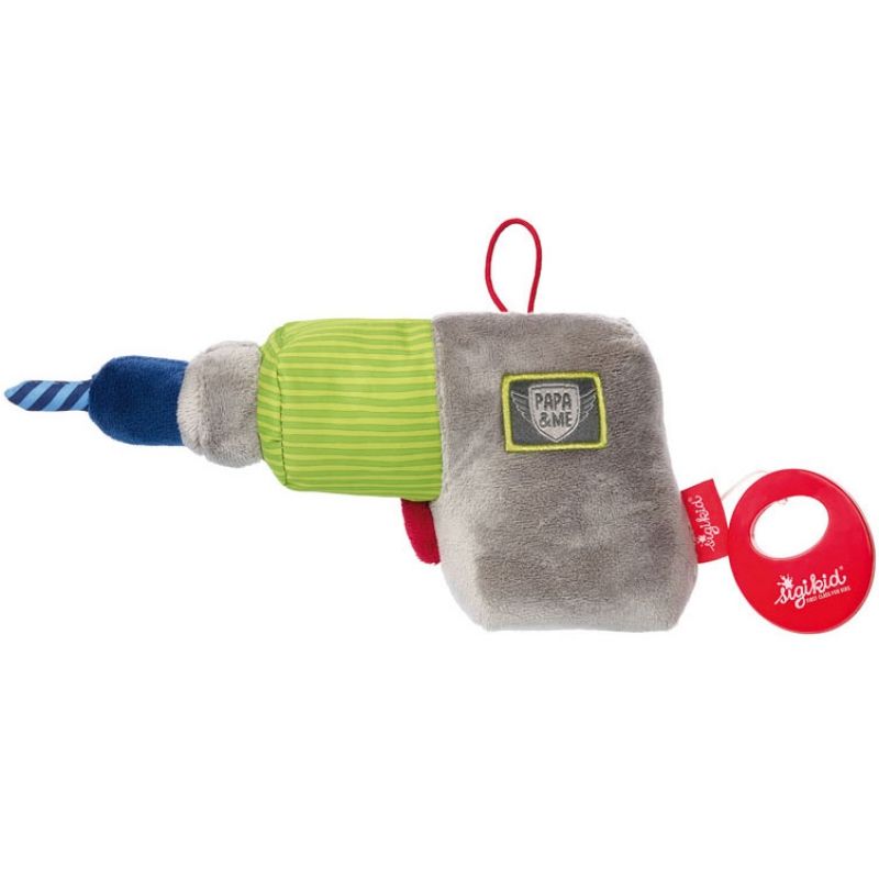 Peluche musicale foreuse Papa & me (37 cm) Sigikid