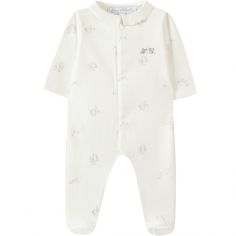 Pyjama Petit Augustin en coton écru (3 mois) - Tartine et Chocolat