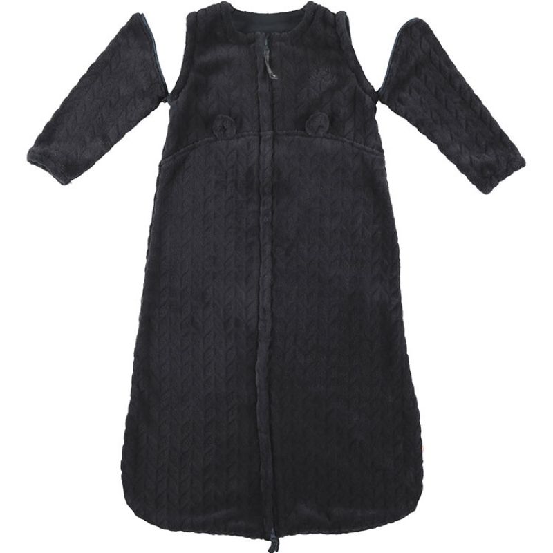 Gigoteuse chaude Groloudoux gris anthracite TOG 2,2 (90 cm) Noukie's