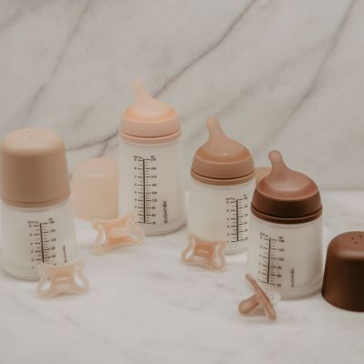 Biberon anti-colique Zerø.Zerø - Débit Lent - S Deep (180 ml)