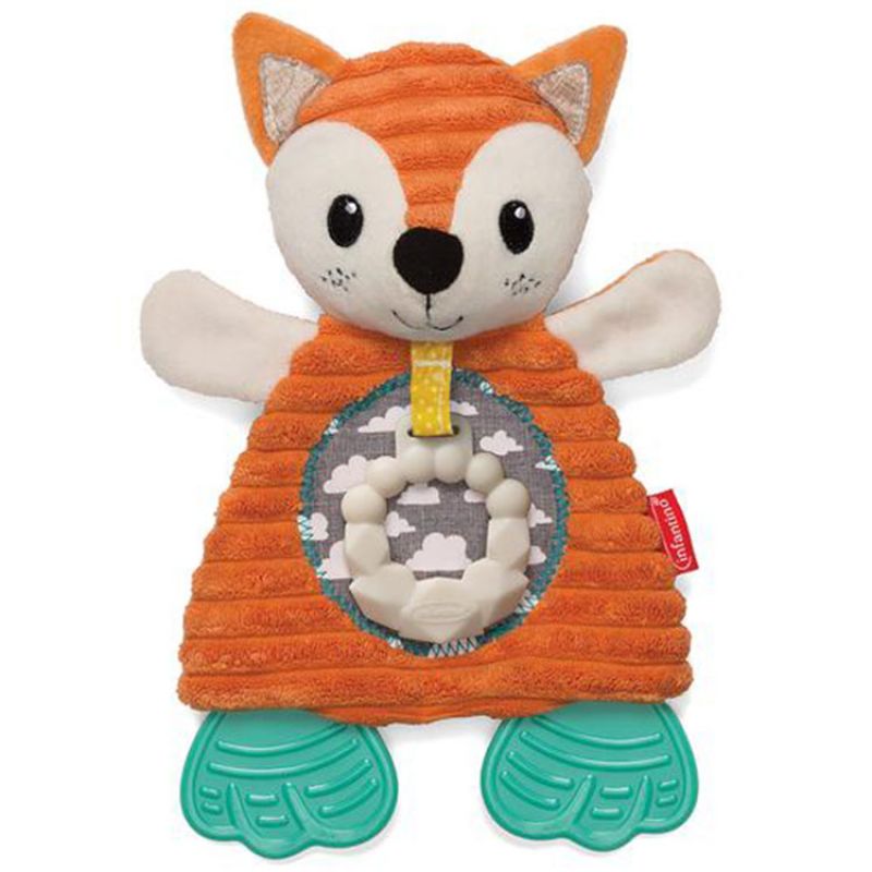 Anneau de dentition doudou renard Infantino