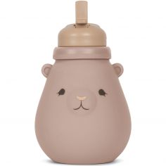 Gourde en silicone Teddy Blush - Konges Slojd