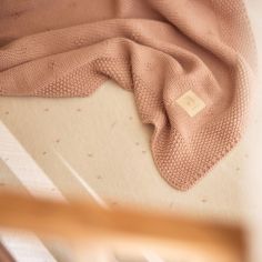 Drap housse en jersey Twinkling Wild Rose (70 x 140 cm)