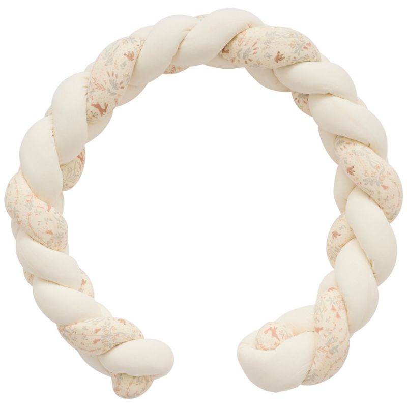 Tresse décorative ouatinée jardin enchanté et blanc cassé (200 cm) BB & Co Produit 1