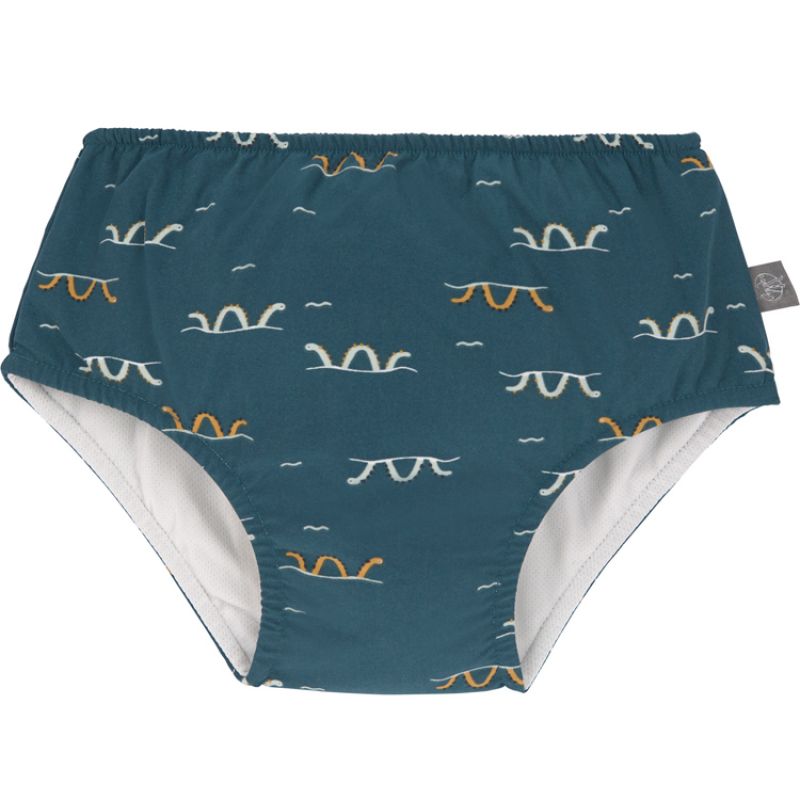 Maillot de bain couche Serpent de mer bleu (36 mois) Lässig
