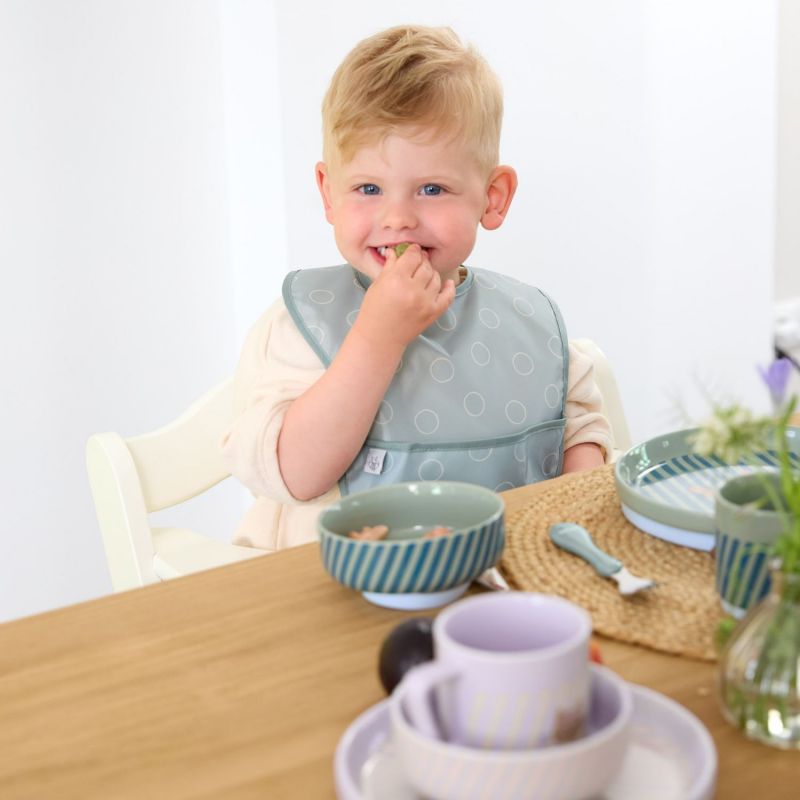 Coffret repas en porcelaine Tiny Team Chien Lässig Ambiance 6