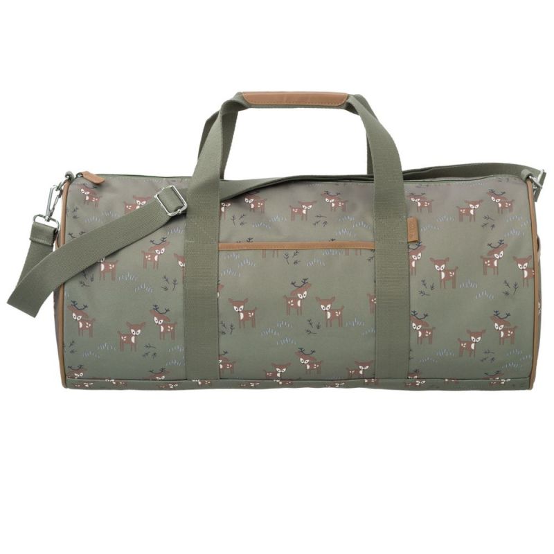 Sac week-end Faon olive (55 x 26 cm) Fresk