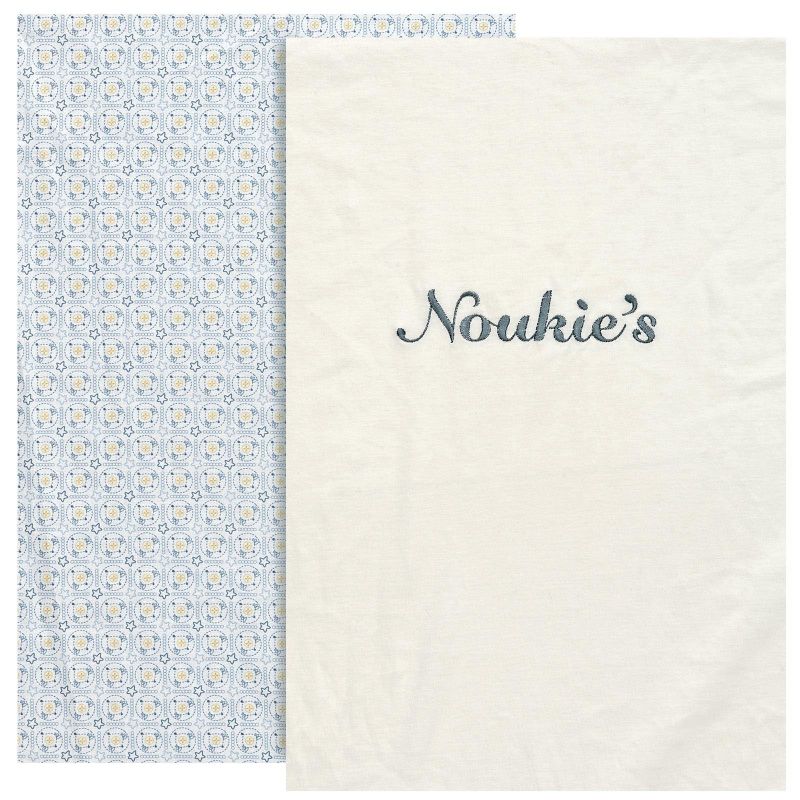 Lot de 2 draps housses Victor et Lucien (60 x 120 cm) Noukie's