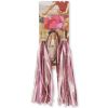 Lot de 2 décorations pour guidon vélo enfant Pink Glitter  par Konges Slojd