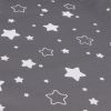 Matelas à langer Luxe avec toise étoiles gris (50 x 70 cm)  par Babycalin