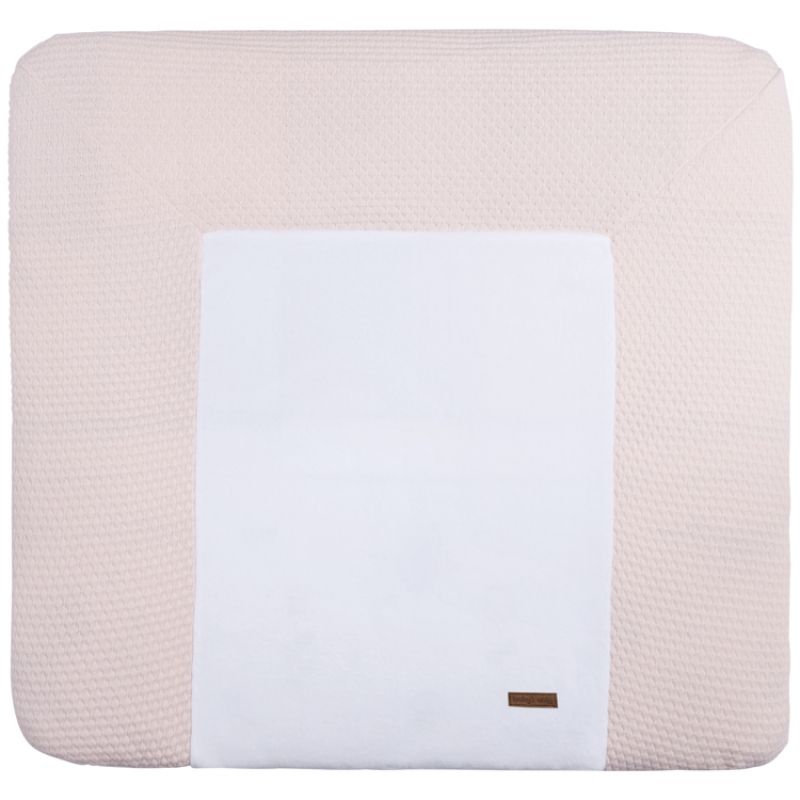 Housse de matelas à langer rose pâle Cloud (75 x 85 cm) Baby's Only