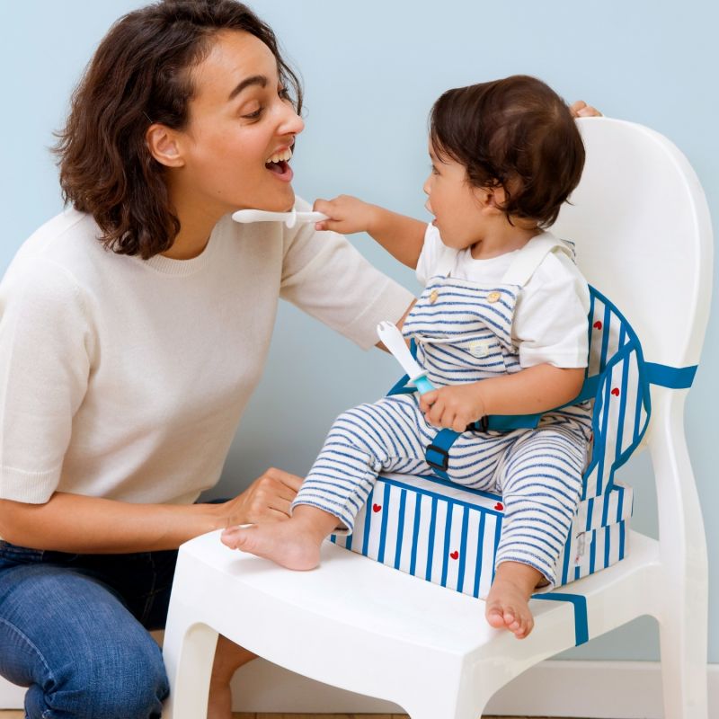 Réhausseur nomade Easy up Navy Love Baby to Love Ambiance 6