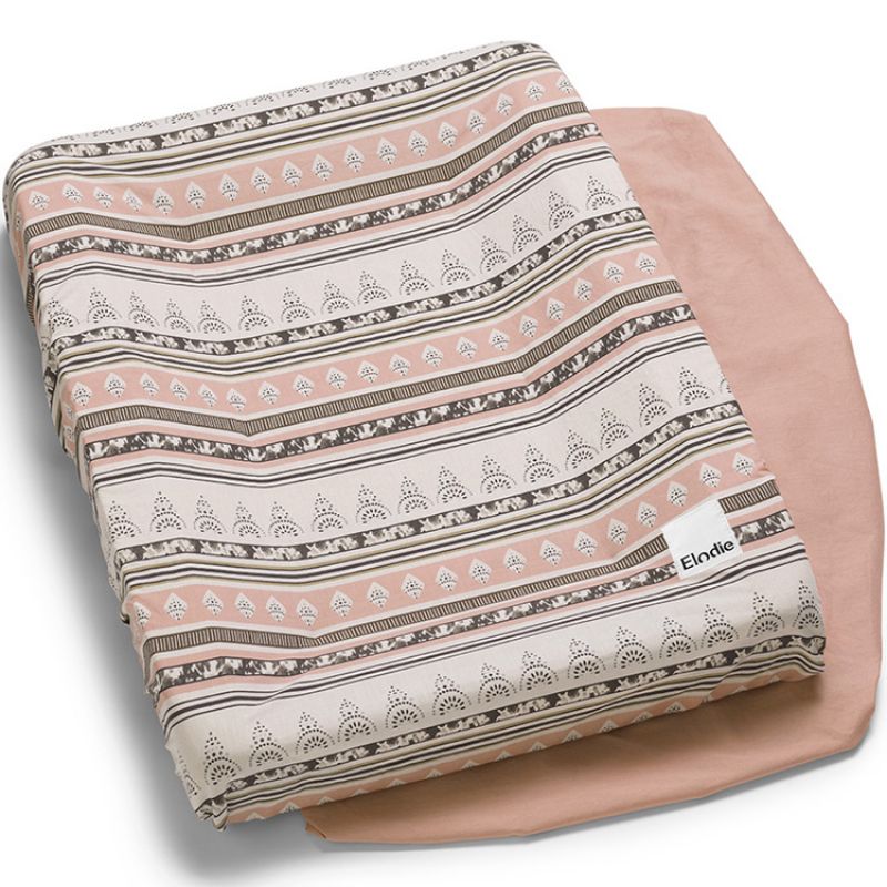 Lot de 2 housses de matelas à langer Desert Weaves (48 x 74 cm) Elodie Details