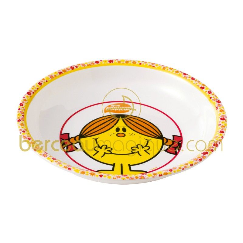 Assiette plate Mme Bonheur Babycalin