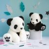 Peluche panda So Chic noir (35 cm)  par Histoire d'Ours