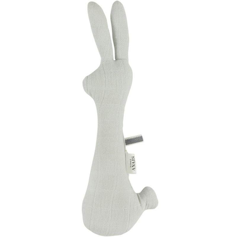 Hochet lapin Bliss gris (30 cm) Les Rêves d'Anaïs