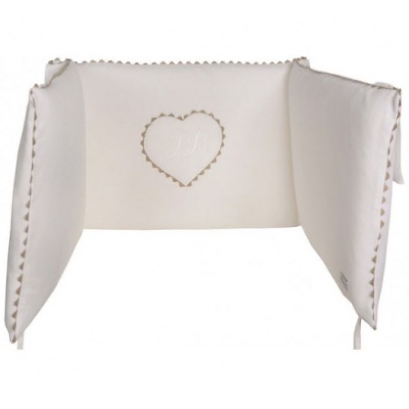 Tour de lit Emma blanc (pour lits 60 x 120 cm et 70 x 140 cm) Maison Nougatine