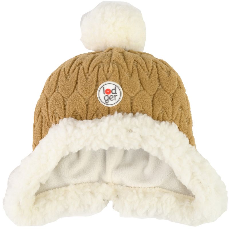 Bonnet polaire Hatter Empire jaune ocre (6-12 mois) Lodger