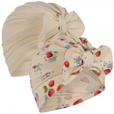 Lot de 2 turbans Bambi Bunnet (6-9 mois) - Konges Slojd