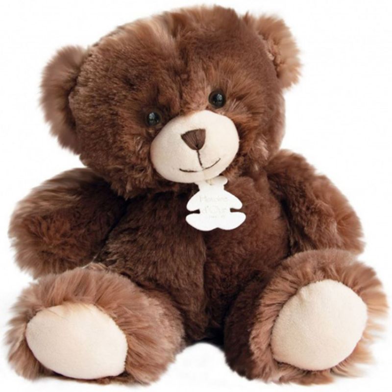 Peluche ours Bellydou marron (30 cm) Histoire d'Ours