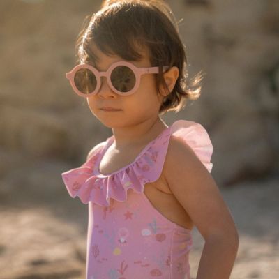Lunettes de soleil Round Light Pink