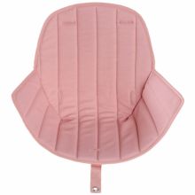Assise tissu chaise haute Ovo Luxe rose  par Micuna