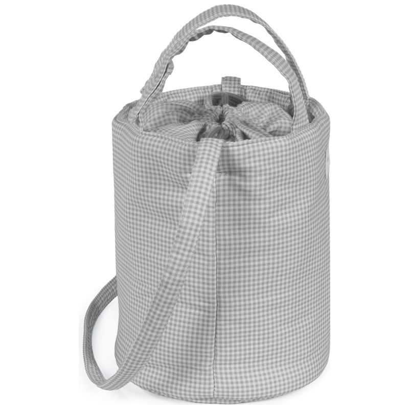 Sac Bucket Little Bloom Vichy Gris Pasito a pasito Produit 3