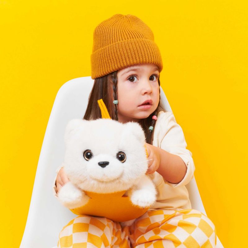 Milo le chat blanc (35 cm) Orange Toys Ambiance 2