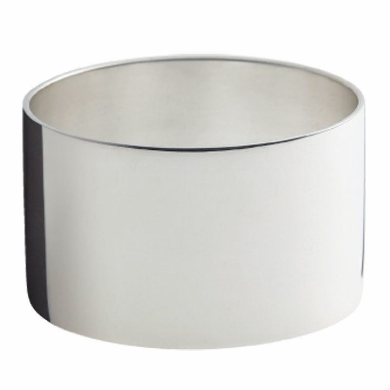 Rond de serviette Mistral (métal argenté) Ercuis