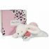 Peluche avec coffret lapin rose Happy Blush (25 cm) - Doudou et Compagnie