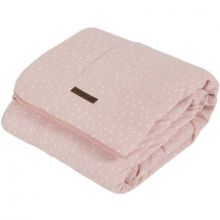 Couverture bébé en coton pure & soft Pink sprinkles (70 x 100 cm)  par Little Dutch