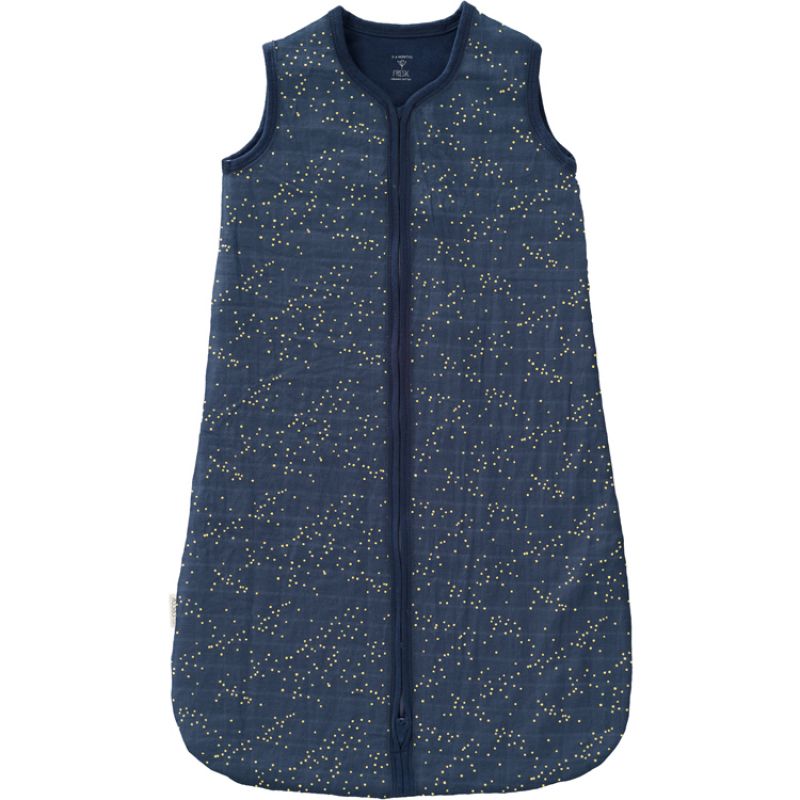 Gigoteuse légère en coton TOG 1,1 indigo dots (0-6 mois) Fresk