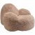 Variation Marron du produit Fauteuil Momo Truffle de la marque Wigiwama