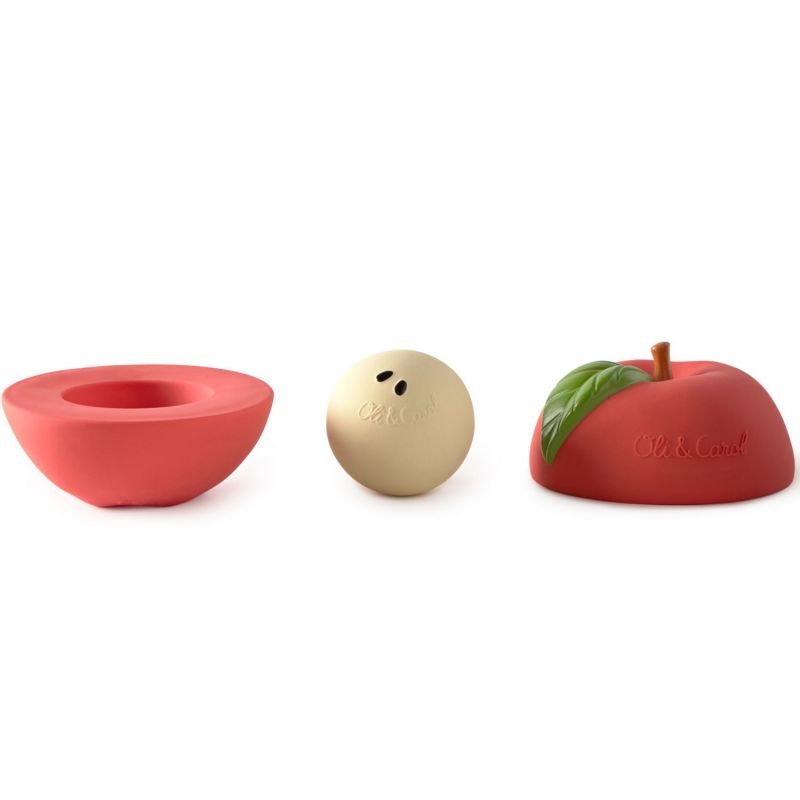 Jouet à empiler et balle hochet Apple Oli & Carol Produit 3