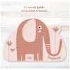 Set de table Sofia Éléphant personnalisable Charlie et Suzie Ambiance 1