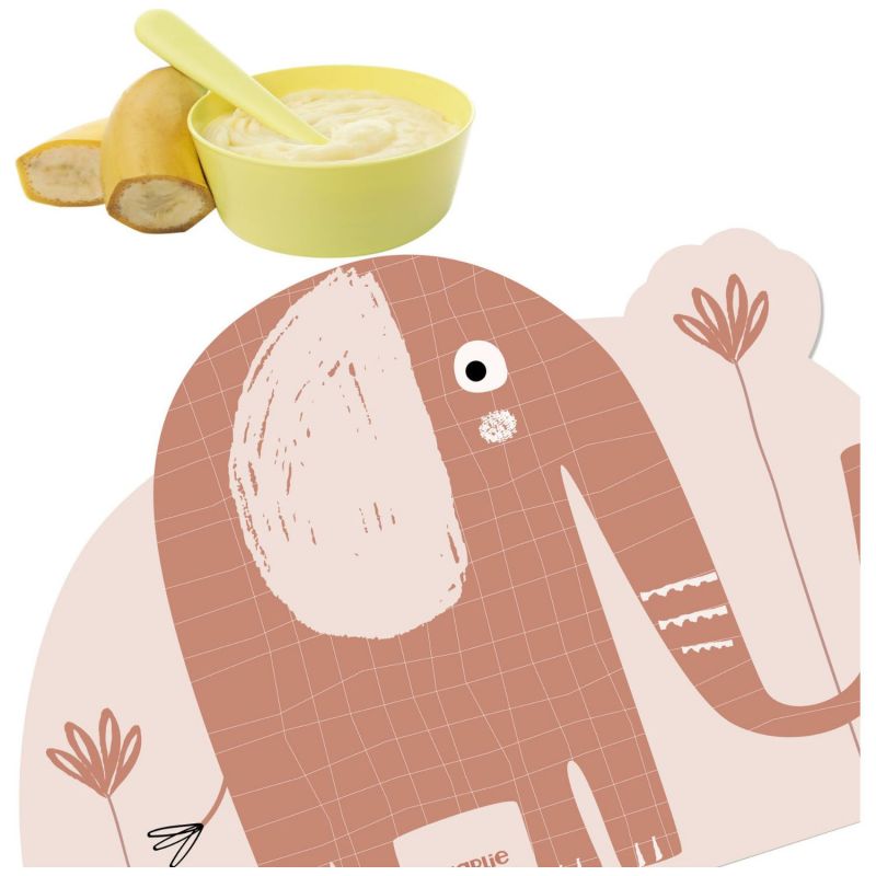 Set de table Sofia Éléphant personnalisable Charlie et Suzie Produit 3