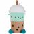 Variation Vert d'eau, marron, blanc du produit Gobelet isotherme Fuzzie Beanie (360 ml) de la marque Asobu