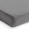 Drap housse en jersey Storm Grey (60 x 120 cm) Jollein Produit 2