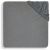 Variation Gris du produit Drap housse en jersey Storm Grey (60 x 120 cm) de la marque Jollein