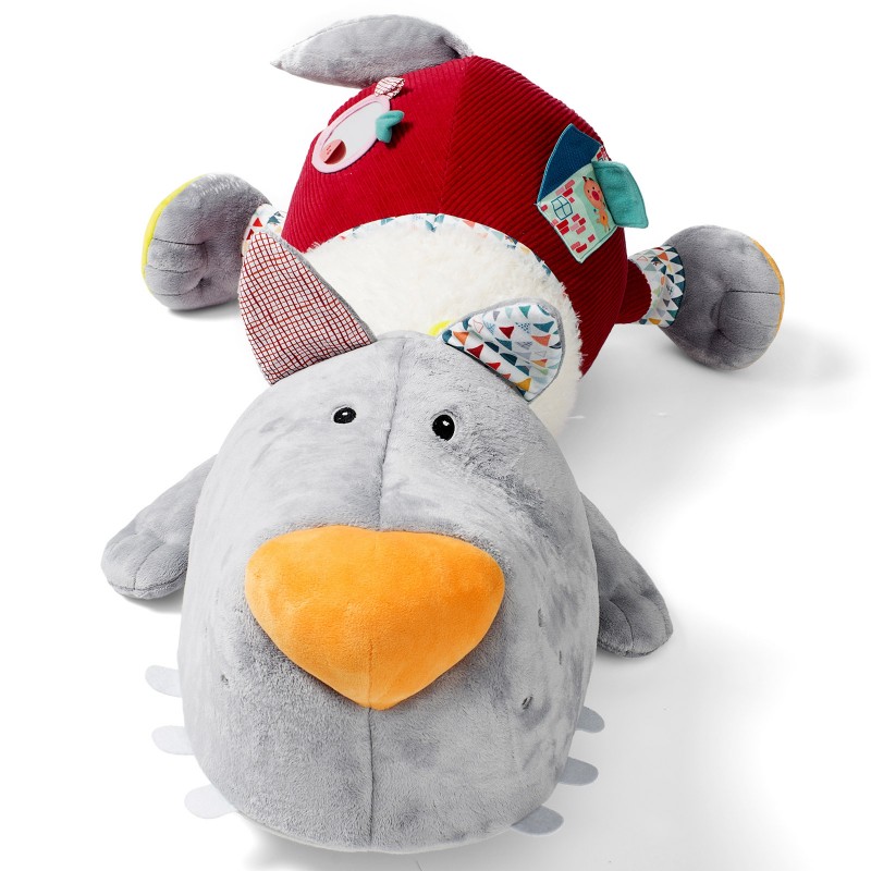 Peluche d'activités Nicolas le loup Lilliputiens