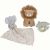 Variation Vert, multicolore du produit Coffret cadeau de naissance Safari Friends de la marque Little Dutch