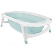 Baignoire pliable bleue