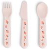 Set de 3 couverts Foodie Tiny farm Rose  par Done by Deer